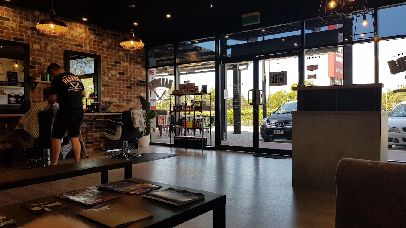 The Cutting Edge Barbers interior